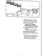 Preview for 46 page of Panasonic NV-VX70A Operating Instructions Manual