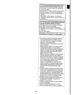 Preview for 49 page of Panasonic NV-VX70A Operating Instructions Manual