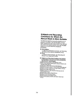 Preview for 50 page of Panasonic NV-VX70A Operating Instructions Manual