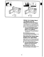 Preview for 55 page of Panasonic NV-VX70A Operating Instructions Manual