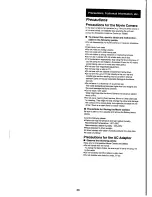 Preview for 66 page of Panasonic NV-VX70A Operating Instructions Manual