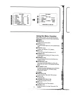 Preview for 18 page of Panasonic NV-VX77A Operating Instructions Manual