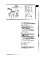 Preview for 19 page of Panasonic NV-VX77A Operating Instructions Manual