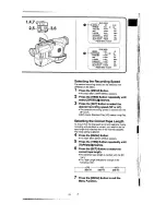 Preview for 21 page of Panasonic NV-VX77A Operating Instructions Manual