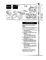 Preview for 28 page of Panasonic NV-VX77A Operating Instructions Manual