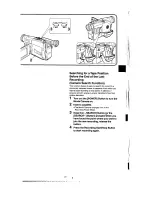 Preview for 31 page of Panasonic NV-VX77A Operating Instructions Manual