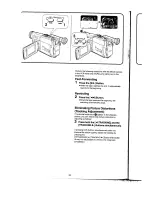 Preview for 38 page of Panasonic NV-VX77A Operating Instructions Manual