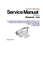 Panasonic NV-VZ14EG Service Manual preview