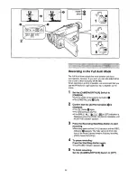 Preview for 30 page of Panasonic NV-VZ1A Operating Instructions Manual