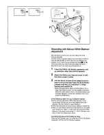 Preview for 54 page of Panasonic NV-VZ1A Operating Instructions Manual