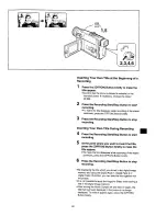 Preview for 69 page of Panasonic NV-VZ1A Operating Instructions Manual