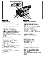 Preview for 7 page of Panasonic NV-VZ1E Operating Instructions Manual