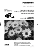 Panasonic NV-VZ55PN Operating Instructions Manual preview