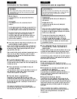 Preview for 2 page of Panasonic NV-VZ55PN Operating Instructions Manual