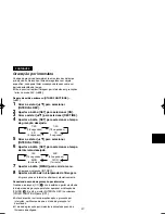 Preview for 89 page of Panasonic NV-VZ55PN Operating Instructions Manual