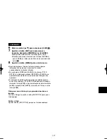 Preview for 125 page of Panasonic NV-VZ55PN Operating Instructions Manual