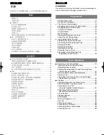 Preview for 4 page of Panasonic NV-VZ75EN Operating Instructions Manual