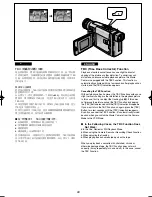 Preview for 60 page of Panasonic NV-VZ75EN Operating Instructions Manual