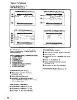 Preview for 14 page of Panasonic NV-VZ9B Operating Instructions Manual