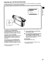 Preview for 17 page of Panasonic NV-VZ9B Operating Instructions Manual