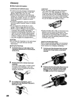 Preview for 66 page of Panasonic NV-VZ9B Operating Instructions Manual