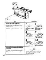 Preview for 12 page of Panasonic NVR11 User Manual