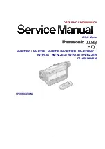 Предварительный просмотр 1 страницы Panasonic NVRZ1E Service Manual