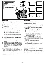 Предварительный просмотр 58 страницы Panasonic NVVS4E Operating Instructions Manual