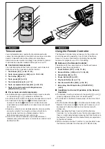 Предварительный просмотр 122 страницы Panasonic NVVS4E Operating Instructions Manual