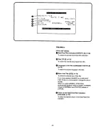 Предварительный просмотр 20 страницы Panasonic NVVX37A Operating Instructions Manual