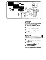 Предварительный просмотр 45 страницы Panasonic NVVX37A Operating Instructions Manual