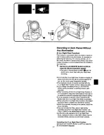 Предварительный просмотр 61 страницы Panasonic NVVX37A Operating Instructions Manual