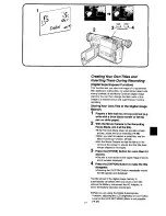 Предварительный просмотр 77 страницы Panasonic NVVX37A Operating Instructions Manual