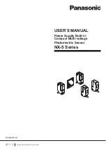 Предварительный просмотр 1 страницы Panasonic NX-5 series User Manual