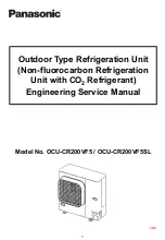 Предварительный просмотр 1 страницы Panasonic OCU-CR200VF5 Service Manual