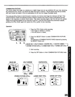 Preview for 21 page of Panasonic OmniMovie PV-530 Operating Instructions Manual