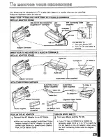 Preview for 29 page of Panasonic OmniMovie PV-530 Operating Instructions Manual