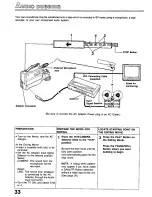 Preview for 34 page of Panasonic OmniMovie PV-530 Operating Instructions Manual