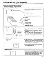 Preview for 15 page of Panasonic OmniMovie PV-800 Operating Instructions Manual