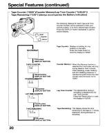 Preview for 20 page of Panasonic OmniMovie PV-800 Operating Instructions Manual