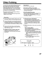 Preview for 27 page of Panasonic OmniMovie PV-800 Operating Instructions Manual