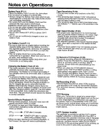 Preview for 32 page of Panasonic OmniMovie PV-800 Operating Instructions Manual