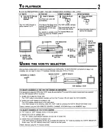 Предварительный просмотр 3 страницы Panasonic Omnivision PV-2905 Operating Instructions Manual