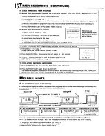 Предварительный просмотр 16 страницы Panasonic Omnivision PV-2905 Operating Instructions Manual