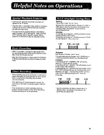 Предварительный просмотр 21 страницы Panasonic Omnivision PV-4425S Operating Instructions Manual