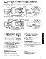 Предварительный просмотр 17 страницы Panasonic Omnivision PV-4609 Operating Instructions Manual