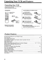 Preview for 4 page of Panasonic Omnivision PV-4617 Operating Instructions Manual