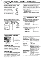 Preview for 5 page of Panasonic Omnivision PV-4617 Operating Instructions Manual