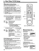 Предварительный просмотр 14 страницы Panasonic Omnivision PV-4625S User Manual