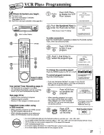 Предварительный просмотр 27 страницы Panasonic Omnivision PV-4625S User Manual